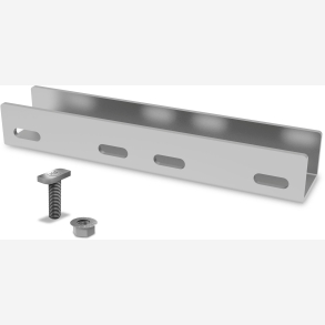 K2 Rail Connector, st for SingleRail